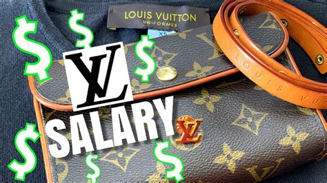 how much does louis vuitton make|Louis Vuitton customer service salary.